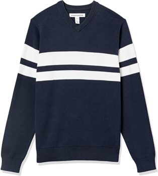 Amazon Essentials - Maglione con collo a V da uomo 2 Amazon Essentials - Maglione con collo a V da uomo 2