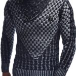 Maglione con collo a scialle da uomo Leif Nelson 10